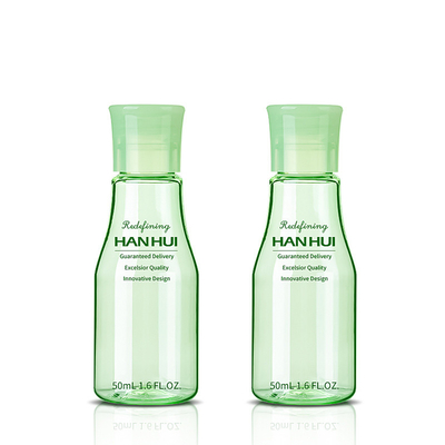 PET Plastic Cosmetic Bottles Skin Care Product 50ML Small Plastic Bottles