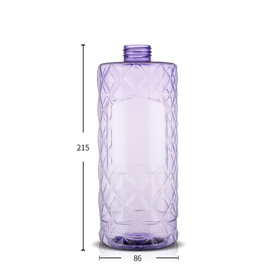 1 Liter Shampoo Bottle PET RPET Containers For Hair Care Product