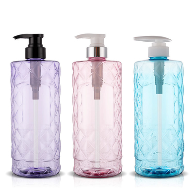 1 Liter Shampoo Bottle PET RPET Containers For Hair Care Product