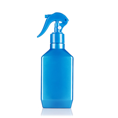 Blue 10 Oz 300ml Plastic Spray Bottles  Solid Color Non Toxic PET PCR Packaging