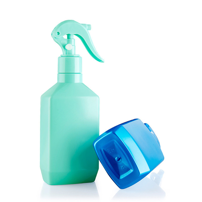 Blue 10 Oz 300ml Plastic Spray Bottles  Solid Color Non Toxic PET PCR Packaging