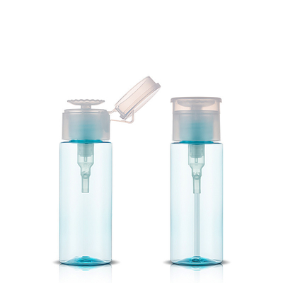 Cylinder Plastic Cosmetic Bottles 3 OZ 90ML For Makeup Remover