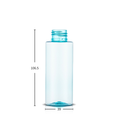 Cylinder Plastic Cosmetic Bottles 3 OZ 90ML For Makeup Remover