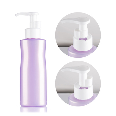 Cleansing Oil Plastic Cosmetic Bottles 110ML Eco Friendly PET Bottles With Clip Pump