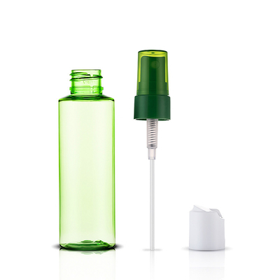 Custom Made Cylinder Toner Plastic Cosmetic Bottles 2 OZ Travel Size
