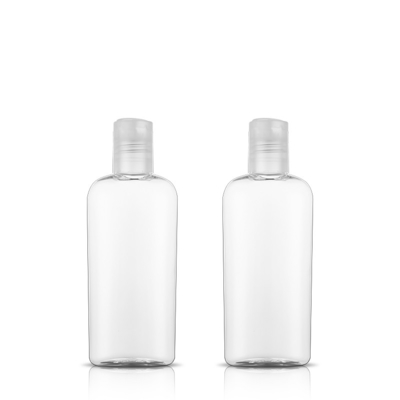 ROHS Custom Skincare Bottles 130ML Plastic Screw Top Bottles For Skin Care Serum