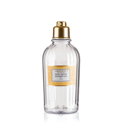 Engraving Logo Transparent Cosmetic Bottle 250ml PET Plastic Bottles With Flip Top Cap