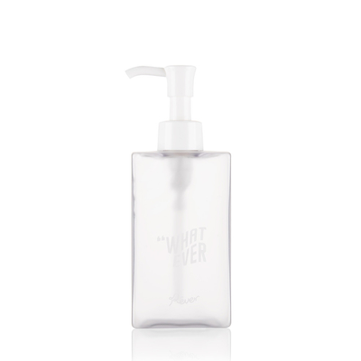5 OZ Frosted Plastic Cosmetic Bottles Customized For Facial Cleanser