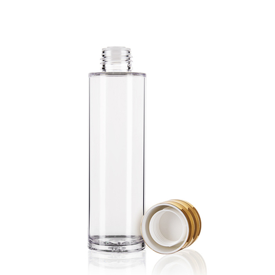 4 OZ Heavy Wall Plastic Cosmetic Containers , PET Cosmetic Bottle Packaging With Lids