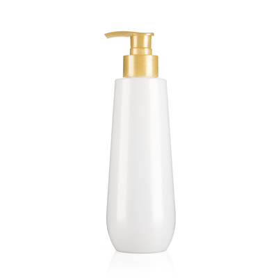Pearl White 200ml Lotion Pump Bottle For Personal Care Liquid