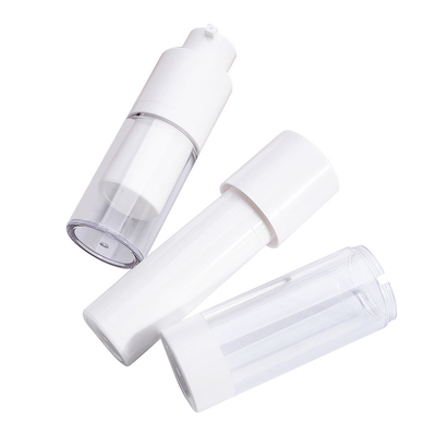 Refillable Airless Pump Bottles Cosmetic With Twist Lotion Pump