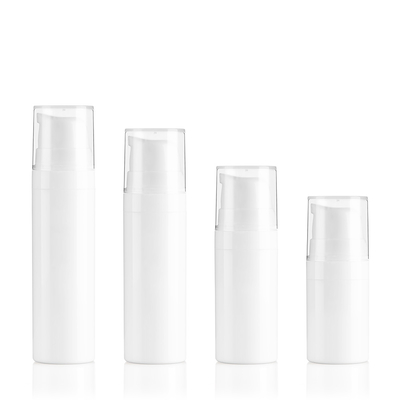 Round Mini Lotion Airless Pump Bottle 10ml 20ML For Baby Face Cream