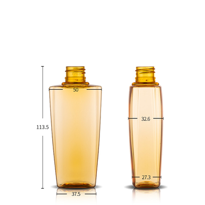 ISO9001 Luxury Lotion Bottle 100ml Recycled Plastic Cosmetic Packaging