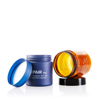 Travel Size PET Wide Mouth Plastic Jars 70ml Sustainable Cosmetic Jars