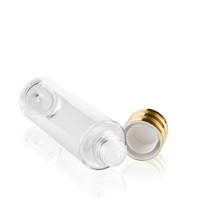 4 OZ Heavy Wall Plastic Cosmetic Containers , PET Cosmetic Bottle Packaging With Lids