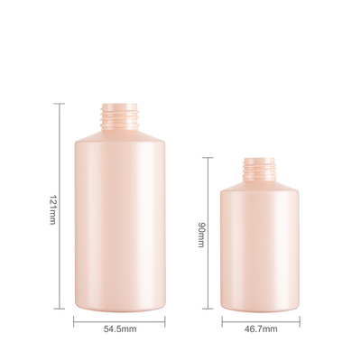 100ML 200ML Sustainable Cosmetic Bottles Pink For Body Lotion