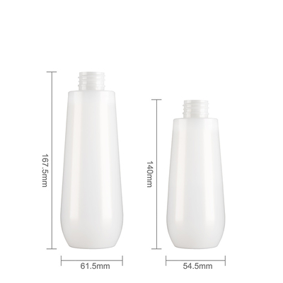 Pearl White 200ml Lotion Pump Bottle For Personal Care Liquid