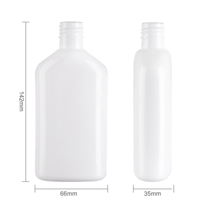 Screw Cap Plastic Cosmetic Bottles 200ML PET Cosmetic Packaging OEM / ODM Available