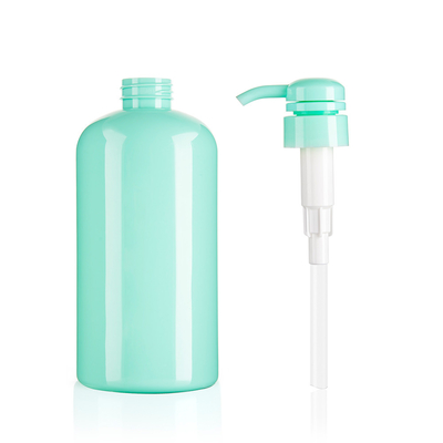 Opaque Color 600ML 20 OZ Plastic Shampoo Pump Bottles Empty