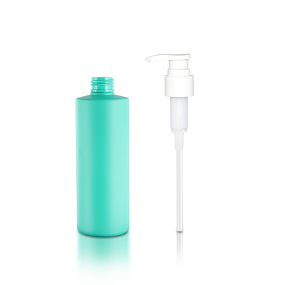 250 ML PET Bottle Matte Finish Hair Care Containers Cylinder With Pump