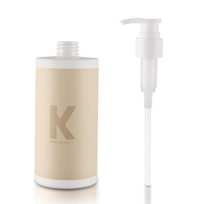 Empty Hair Care Containers Eco Friendly RPET PET Plastic Bottle 400ml
