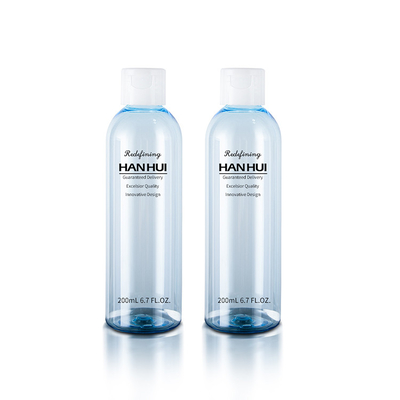 Eco-friendly Cosmetic Plastic Bottle Packaging 200ml With Flip Top Cap
