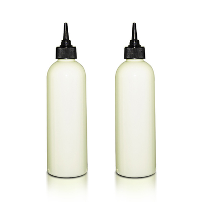 Eco-Friendly PET PCR Plastic Hair Care Containers Bottle 250ml With Screw Top Cap