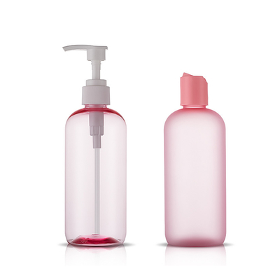 Matte Finish Hair Care Containers With Logo Boston Round Bottle For Hair Gel