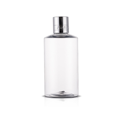 9 OZ Capacity Clear Plastic Lotion Bottle With Disc Cap 24/410 Neck Size