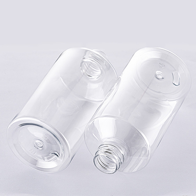 9 OZ Capacity Clear Plastic Lotion Bottle With Disc Cap 24/410 Neck Size