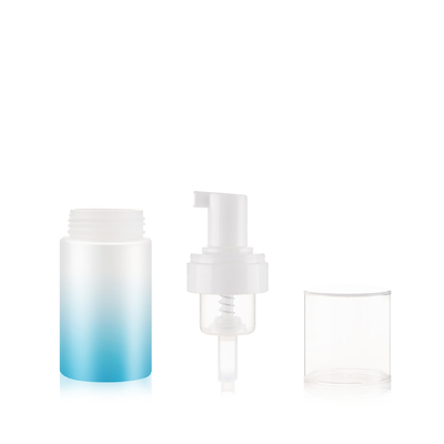 1Oz Plastic Foamer Bottle With White Mini Dispenser for Face Wash Lash Shampoo Skin Care