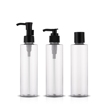 Pump Spray Black Dispenser Pump Bottle PP Material For Smooth Dispensing Shampoo