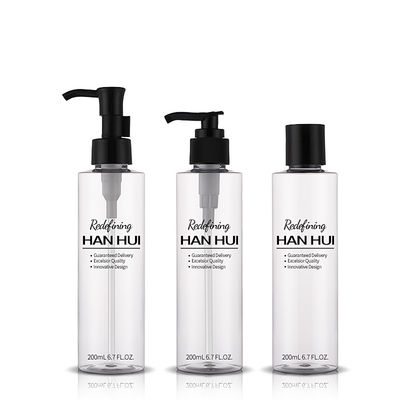 Pump Spray Black Dispenser Pump Bottle PP Material For Smooth Dispensing Shampoo