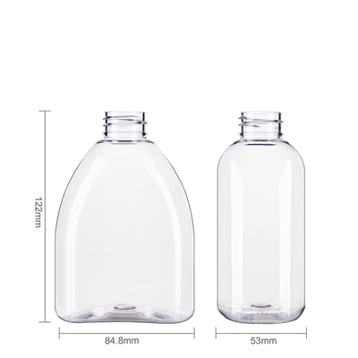 10 Ounce Clear Plastic Bottle With Pump For Sleek Design And Recyclable Material