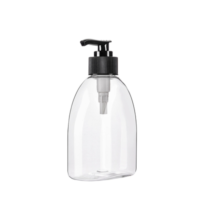 10 Ounce Clear Plastic Bottle With Pump For Sleek Design And Recyclable Material