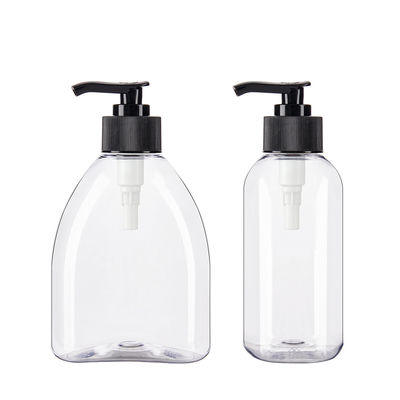 10 Ounce Clear Plastic Bottle With Pump For Sleek Design And Recyclable Material