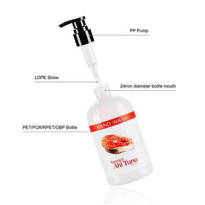 Easy Dispensing Hair Care Containers With Pump For Body Lotion