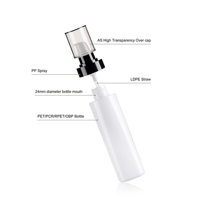 5OZ 4OZ Cosmetic Bottles OEM ODM Plastic Pump Dispenser Bottles