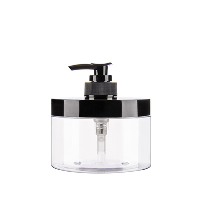 300ml 10 OZ Plastic Wide Mouth Jars Soap Dispenser Jars For Hand Soap
