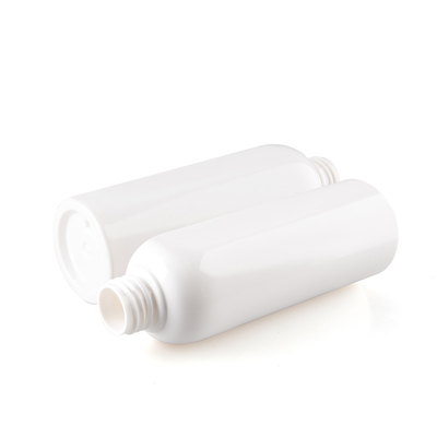 150ml White Boston Plastic Bottles With Silver Chrome Pump Lotion Top