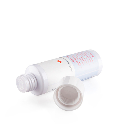4 Oz Plastic Cosmetic Bottles Pet Cylinder For Moisture Water Essence Lotion