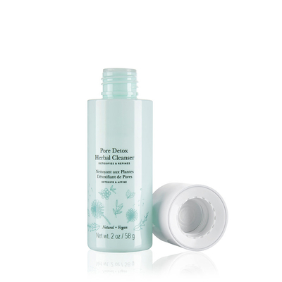 Skin Friendly 100ml Pet Cosmetic Bottle Plastic In Green With White Screw Cap