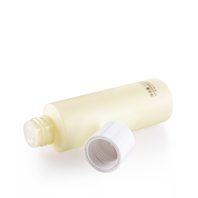 Yellow 120ml Cosmetic Empty Containers With Pp Screw Cap For Skin Care