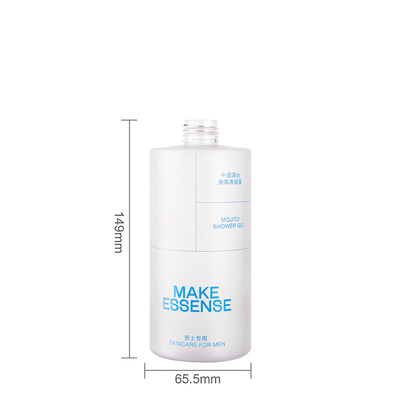 400ml Frosted Hair Care Bottle Containers Eco-Friendly Reusable Plastic PET PCR