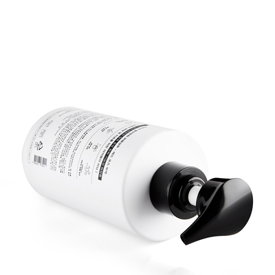 25 OZ Large White Shampoo Bottle Private Logo With Lotion Pump