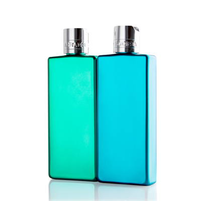 200ML Shampoo Bottle Metal Color With Aluminium Disc Cap