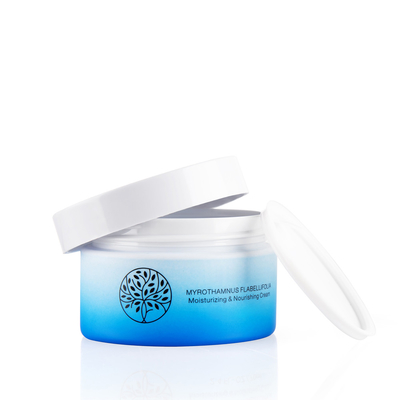 Gradient Finish Wide Mouth Plastic Jars 80ml For Eye Cream