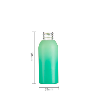 Portable 50ML Plastic Cosmetic Bottles Eco Friendly With Dispenser Pump