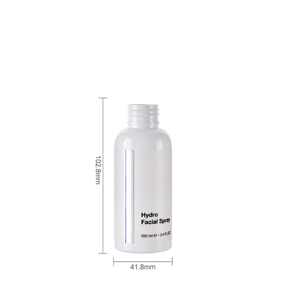 100ml Body Lotion Bottle Custom Boston Round Bottle for Cosmetic Packaging
