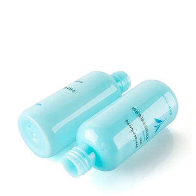 160ml Solid Blue Color Bottles Boston Round Bottle With Wheat Colour Screw Cap